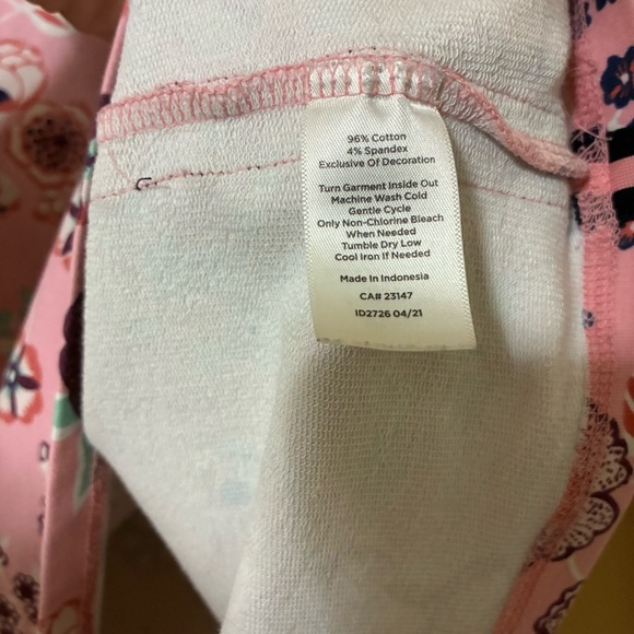 T By Talbots Mockneck Half Zip Pullover Women’s MP Botanical Bouquets Top - Picture 8 of 8